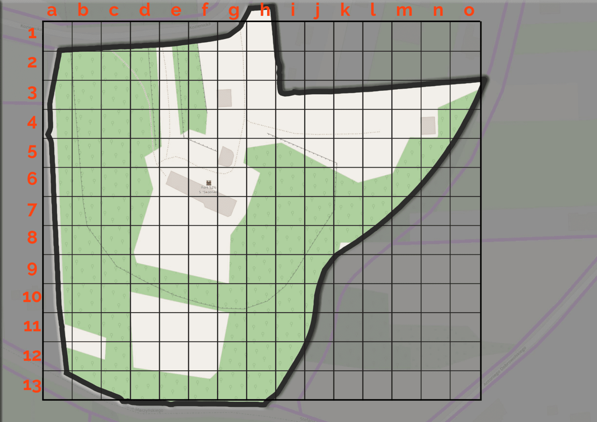 mapa 1 Mapa liniowa