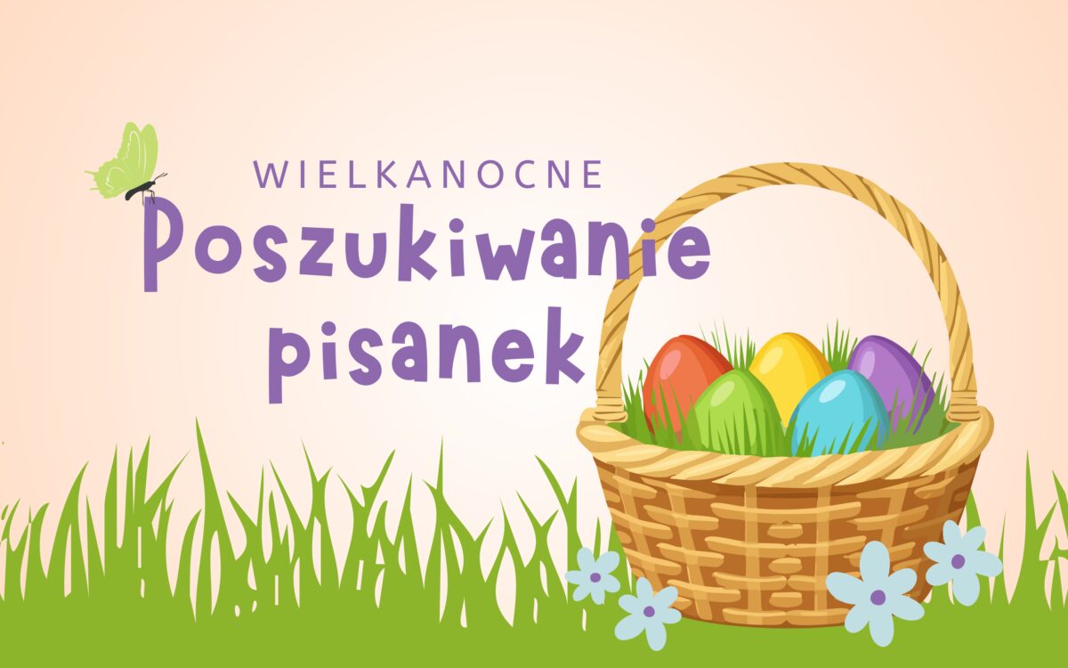 wielkanocne poszukiwanie pisanek