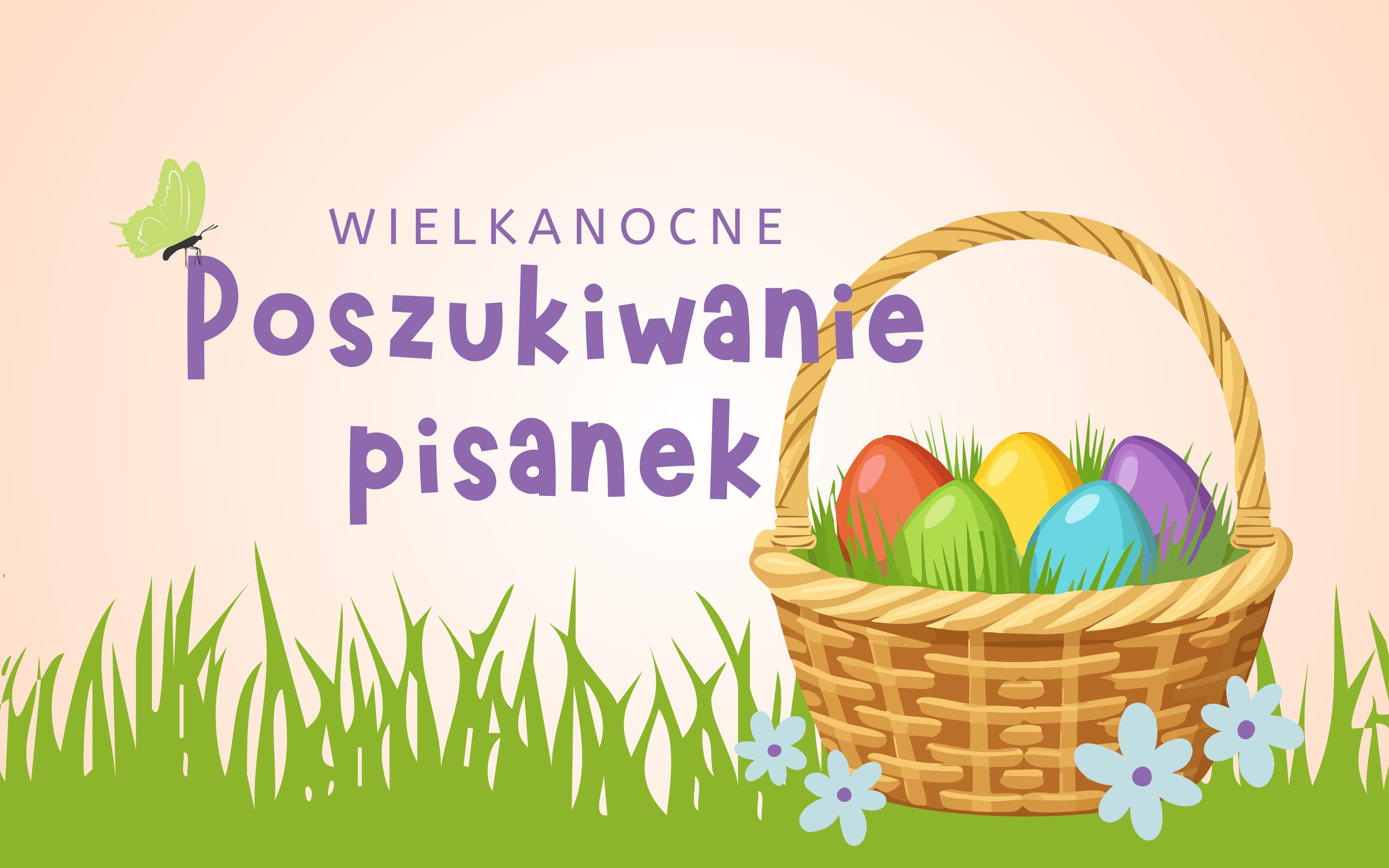 wielkanocne poszukiwanie pisanek